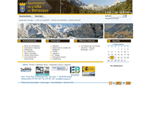 Tablet Screenshot of benasque.es